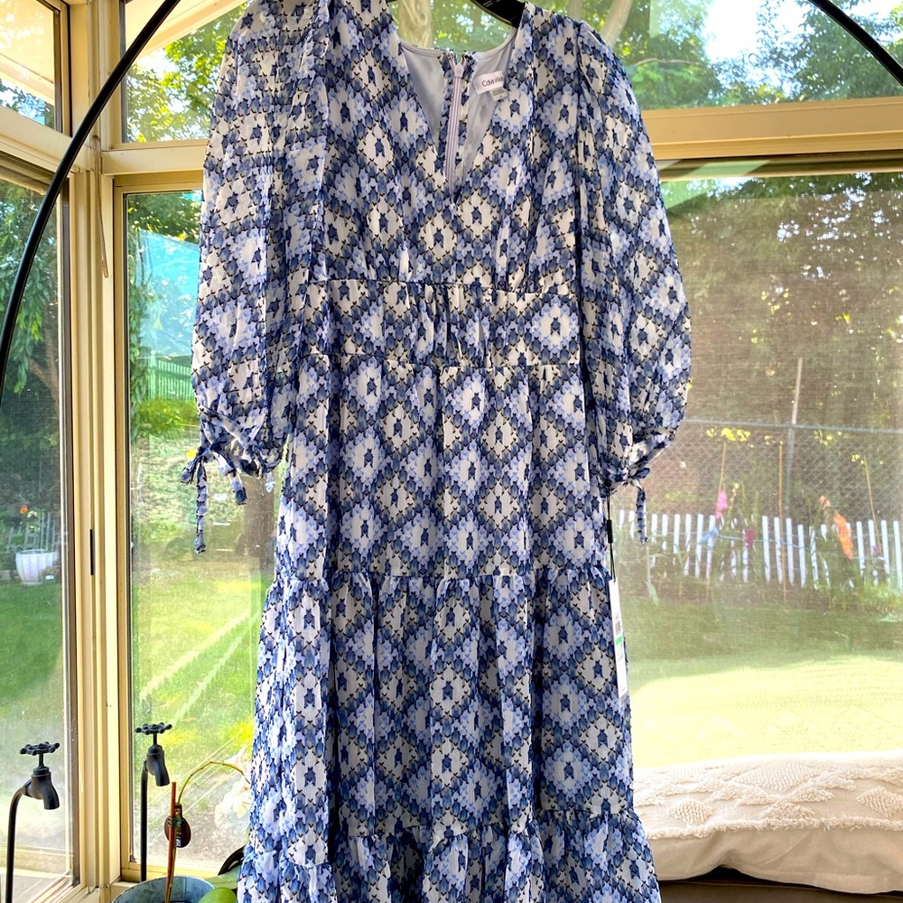 NWT Calvin Klein maxi dress